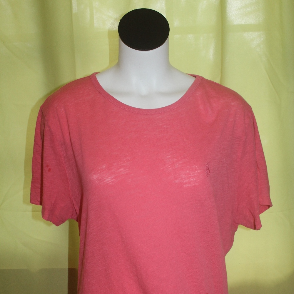 Ralph Lauren Sport Women’s Pink Blouse Size XL - Picture 1 of 4